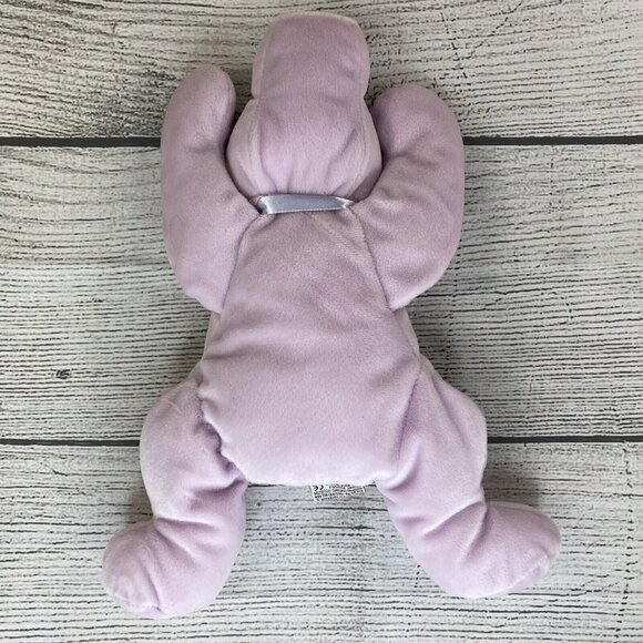 TUBBY 1996 TY Pillow Pals Lavender Hippo Soft Plush 15” Kids Stuffed Animal Toy - Picture 7 of 13